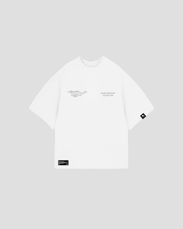 Camiseta Blanca Saint Grail Oversized